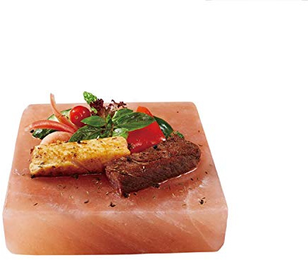 Himalayan Chef Natural Himalayan Crystal Salt cooking plate 8 X 8 X 2