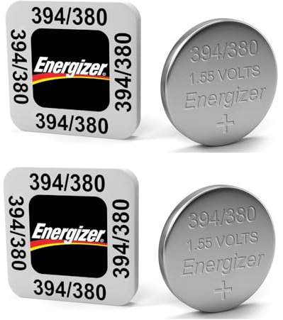 2PC Energizer 394 380 SR936SW Silver Oxide Watch Battery
