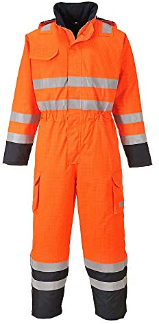 Bizflame Rain FR Coverall, colorOrNa talla Small