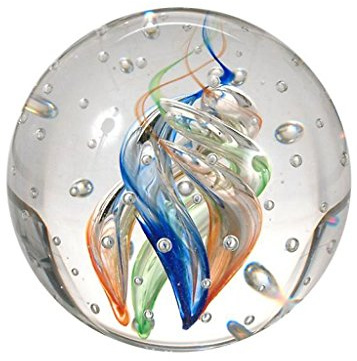 Rêve Boule 9,5cm, boule de verre, Presse-papier, Désir-Boule, décoration en verre
