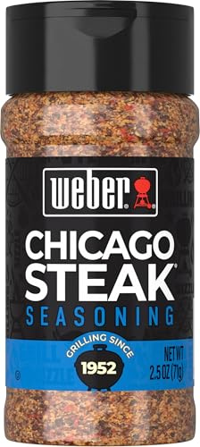 weber Grill Creations Chicago Steak Seasoning, 2.5 oz