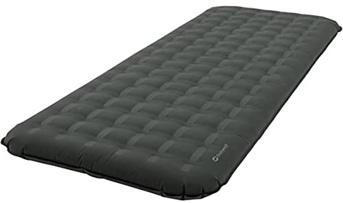 Outwell Flow Airbed Single 200 x 80 x 20 cm, schwarz, Grau