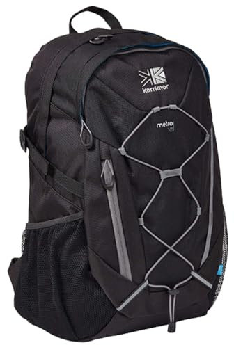 Karrimor Metro Unisex Outdoor Hiking Backpack, Black - 30 Litres