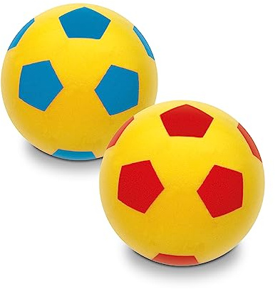 Mondo Toys – Soft Ball 120 – Schwammball Durchmesser 12 cm – 1 weicher Ball – sortierte Farben – 07851