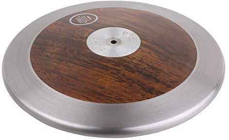 Vinex Schwerer Trainingsdiskus aus Holz mit Stahlring - 3,00 kg