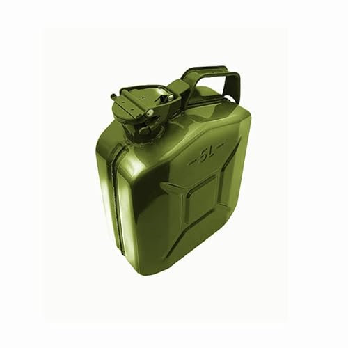 5 Litre Green Jerry Can for Fuel Petrol Diesel etc