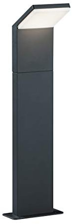 Trio Leuchten LED Außenleuchte Pearl 521160142, Druckguss Aluminium anthrazit, 1x 9 Watt, 12.5 x 14 x 50 cm