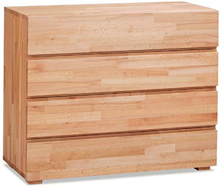 Hasena Wood Line Kommode Lovara Buche Kernbuche 4 Schubladen