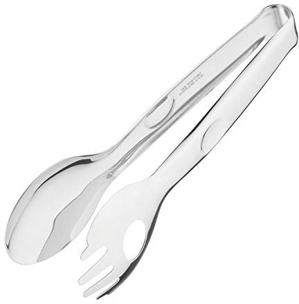 Westmark Salat-/Servierzange, Länge: 22 cm, Rostfreier Edelstahl, Greifling, Farbe: Silber, 12772270