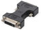 DIGITUS Adaptateur Graphique DVI – DVI-D (24+1) vers DVI-I (24+5) (mâle vers Femelle) – Max. 2560 x 1600 Pixels – 30Hz – Noir