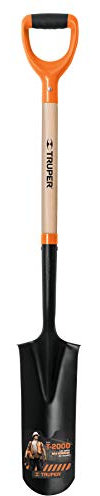 Truper PEP-P mango en D y espadas de drenaje de mango largo. T-2000 44 1/4 (112 cm).