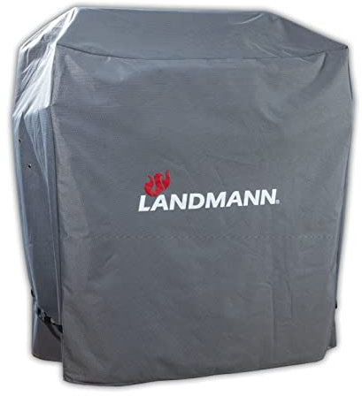 LANDMANN Accesorios de barbacoa/parrilla adecuados para el asador de gas GRILLCHEF Profi 4 BR - 60 x 96 x 120 cm