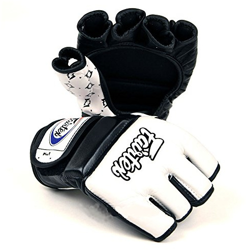 Fairtex Guantes MMA Super Sparring (FGV17)- negro / blanco- XL