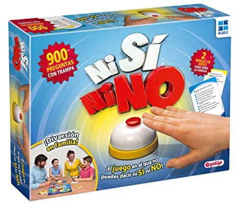 Ni Si Ni No - Juegos De Mesa Niños 8 Años | Juegos De Mesa Familiares | Juego De Mesa Familiar | Juego De Mesa 7 Años O Más | 900 Preguntas Trampa | Regalo Niño 7 Años