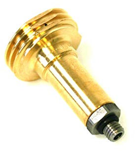 Drehmeister Adaptador para GLP M10 - Acme (Adaptador para autogas de Alemania) Adaptador Largo para Gas, conexión de Acero