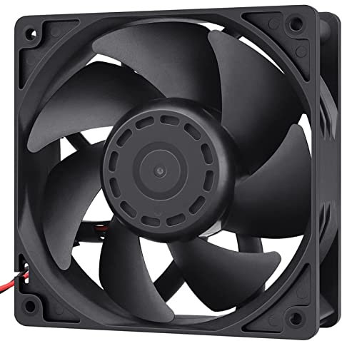 Gdstime Dual Ball Bearing Big Air Flow High Speed Preesure 4500rpm 12038 12cm 120mm X 38mm 5 Inch 12v Dc Cooling Fan