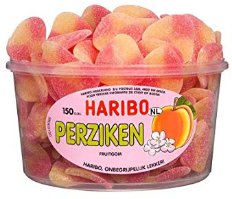 Haribo Pfirsiche 829401 Fruchtgummi Inh. 150 Stück