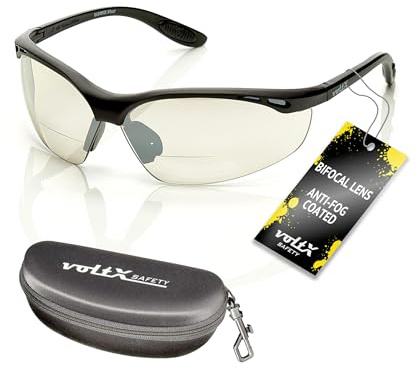 voltX CONSTRUCTOR Gafas de Seguridad de Lectura Bifocales Espejo
