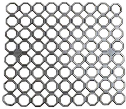 SPÜLBECKEN EINLAGE 29,5x26,5cm Spülbeckenmatte 2-Farben Spülbeckeneinlage Spülmatte 62 (Anthrazit)