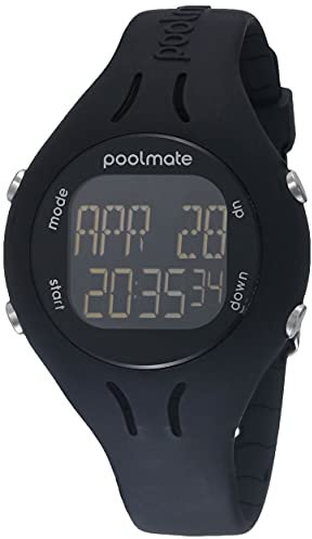 Swimovate Pool Mate 2 Reloj Cuenta Vueltas, Unisex, Negro, F/S