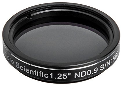 Explore Scientific 1.25 Graufilter für Teleskope zur Reduzierung der Helligkeit und Kontrasterhöhung