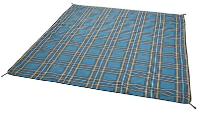 Uquip Scotty große karierte Picknickdecke XXL 240 x 200 waschbar und mit wasserdichter Unterseite