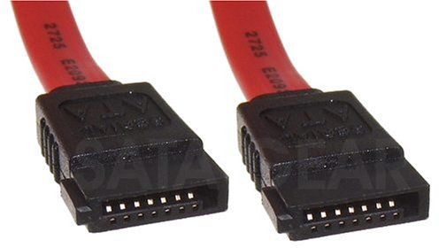 2 X Serial ATA Sata Hard Drive Data Cable Lead