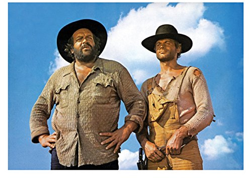 Bud Spencer - Der Kleine & Der müde Joe/Die rechte und die linke Hand des Teufels - Poster (A3)
