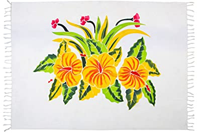 Ciffre Ca 60 Modelle Sarong Pareo Wickelrock Strandtuch Tuch Wickeltuch Handtuch Bunte Sommer Muster Set Gratis Schnalle Schließe