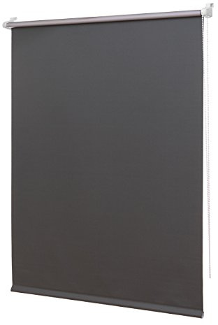 Ventanara® Verdunkelungsrollo ohne Bohren Klemmfix Thermorollo Grau inklusive Klemmträgern 110 x 150 cm