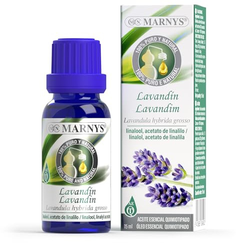 MARNYS Aceite Esencial Lavandín 100% Puro Quimiotipado 15ml, 1