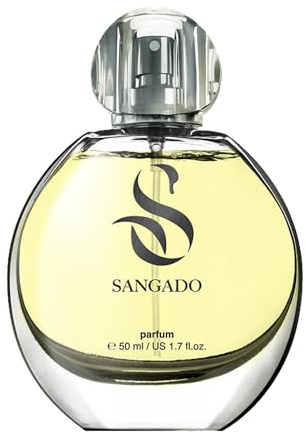SANGADO Jasmin, Parfüm für Damen (parfum), 8-10 Stunden Langanhaltend, Luxuriös Duftendes, 50 ml, Code: 704