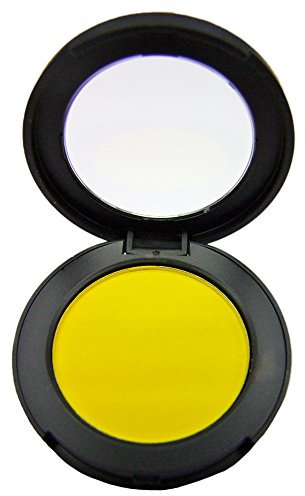 Zoelibat Haarkreide zum temporären Haare färben Gelb - Tolles Accessoire zu Karneval oder Mottoparty in praktischer Dose