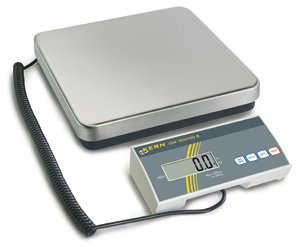 Balance Postale für Versand Paket Pakete – Flache Form Edelstahl und Anzeige Zündkabel – 35 kg x 20 g