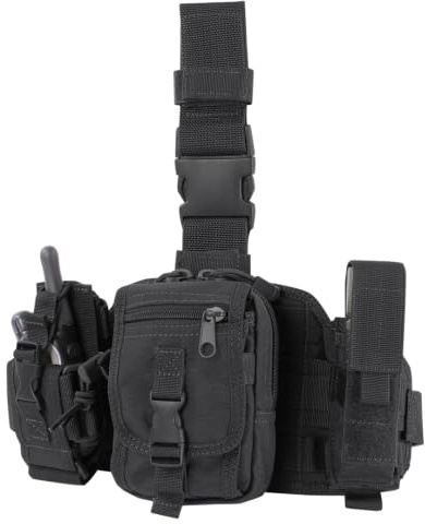 Condor MA25-002 Utility Leg Rig Black