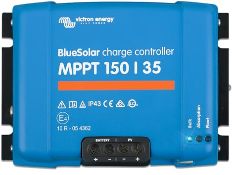 Victron Energy BlueSolar MPPT 150V 35 ampères 12/24/36/48-Volt Contrôleur de Charge Solaire