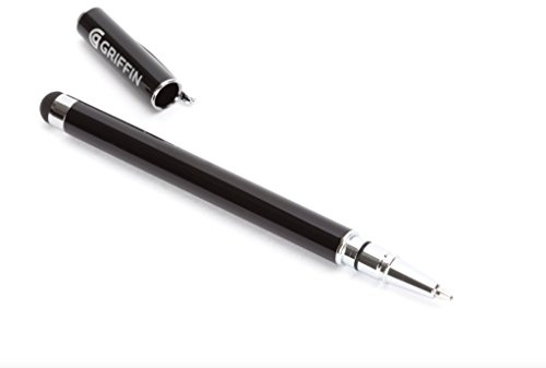 Griffin Technology GC16059 Kapazitiver Displaystift - Stylus + Pen + inkl.Kugelschreiber intergriert - schwarz