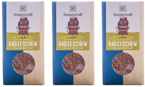 Sonnentor Radieschen kbA, 3er Pack (3 x 120 g) - Bio