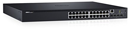 DELL N1524P Gestionado L3 Gigabit Ethernet (10/100/1000) Negro 1U Energía sobre Ethernet (PoE) - Switch de red (Gestionado, L3, Gigabit Ethernet (10/100/1000), Energía sobre Ethernet (PoE), Montaje en rack, 1U)