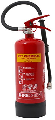 Firechief FXWC3 Wet Extinguisher, XTR, 3 L, Red