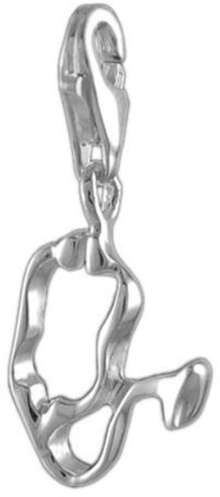 Melina Damen-Charm Anhänger Arzt Stethoskop 925 Sterling Silber 1801028