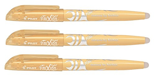 PILOT Frixion Light Pastellorange 3er-Set