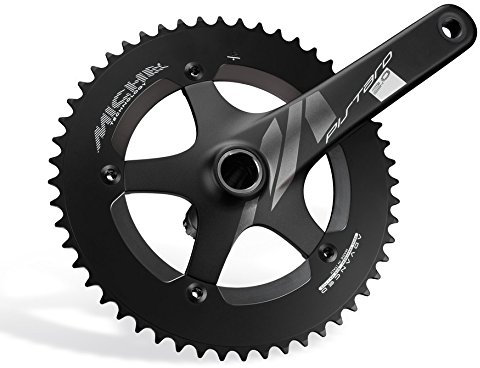 NEUHEIT‘ Kurbelgarnitur für Fahrrad, Fixed-Gangschaltung MICHE PISTARD 2.0 (54T, 175 mm)