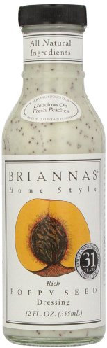 Brianna's Rich Poppy Seed Dressing 355 ml (Pack of 3)