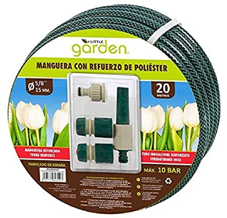LITTLE GARDEN BY01090260302 – Tuyau, 20 m, Vert
