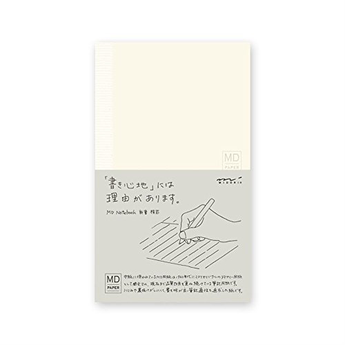 DESIGNPHIL Midori 13802006 Notizbuch, MD-Notizbuch, neues Buch, horizontal liniert