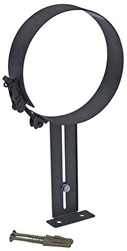 Rohrhalter gussgrau verstellbar für 150er-Rohre