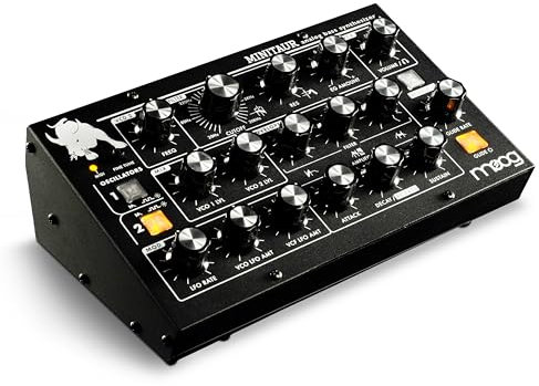 MOOG Minitaur Analog Bass Synthesizer Modul mit Kopfhörerverstärker, 128 Presets, Software-Editor