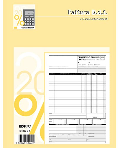 EdiPro Block D.D.T. 21 sidor modul och bok