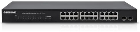 Intellinet Switch Gigabit Ethernet 24 Porte + 2 Porte SFP